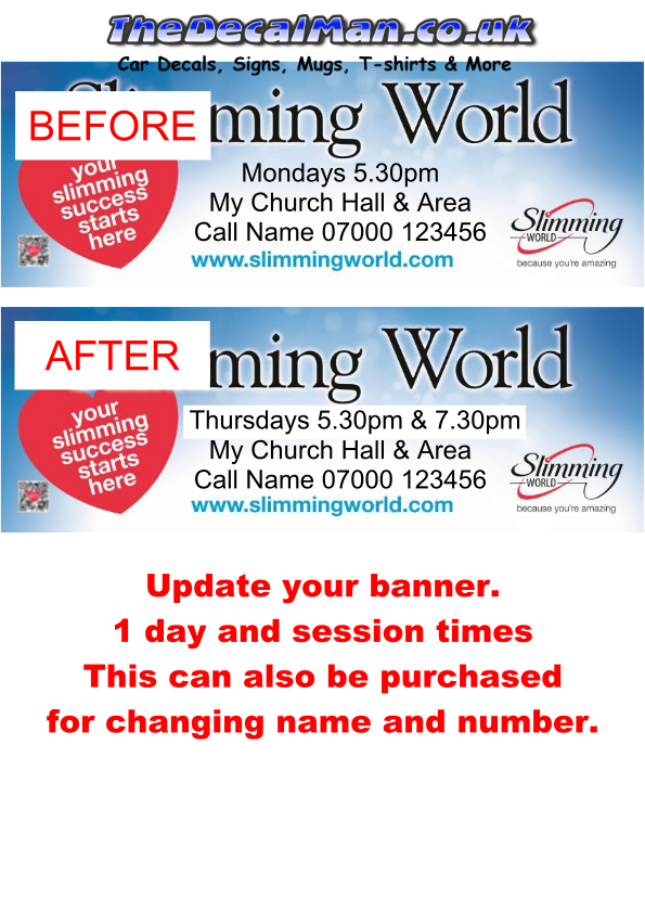 Banner updates