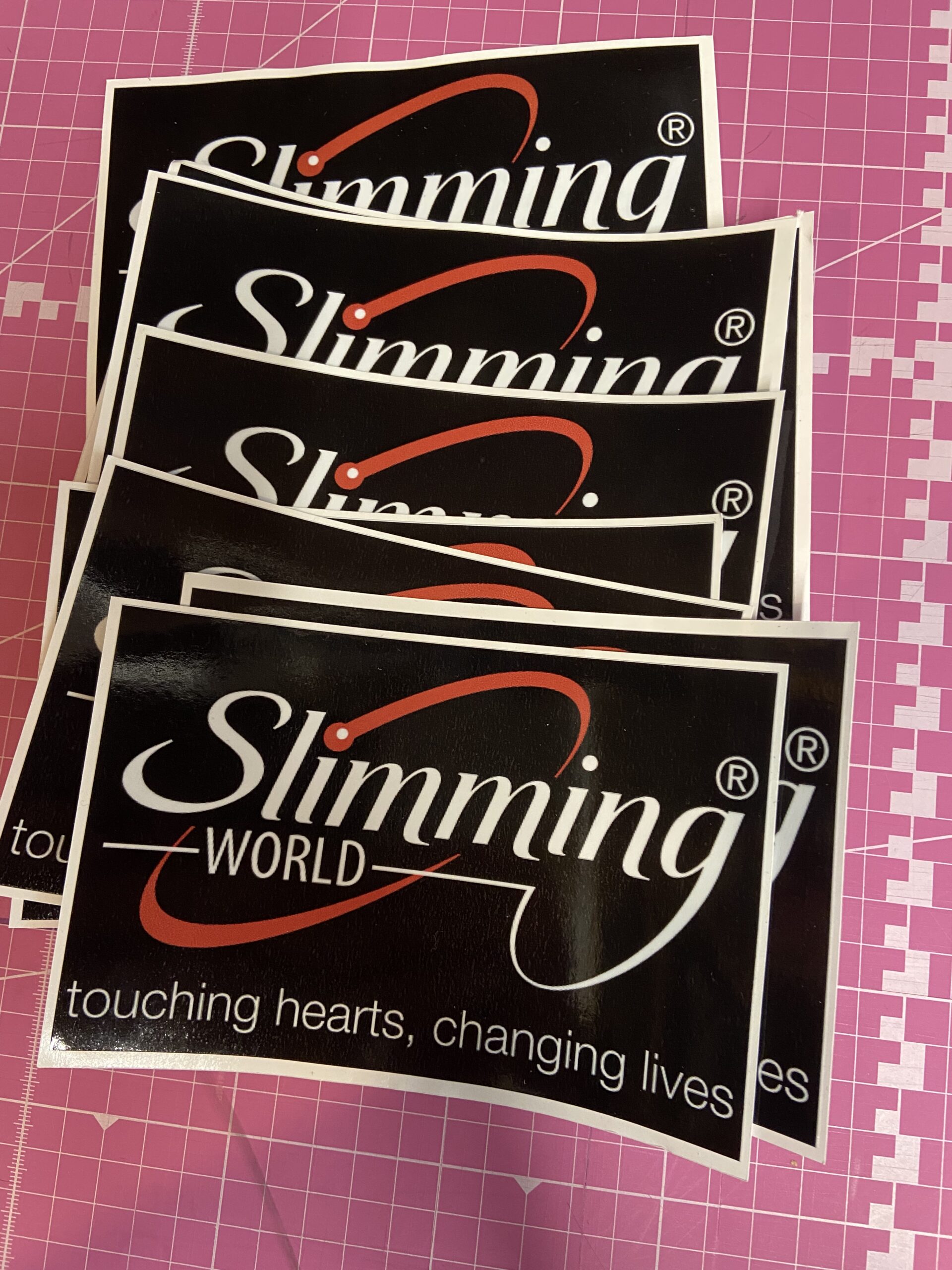 Small printed SW logo
