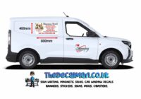 Van size magnetic sign