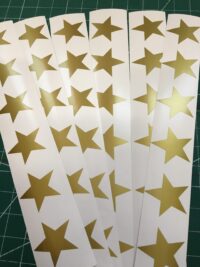 36 Coloured Stars