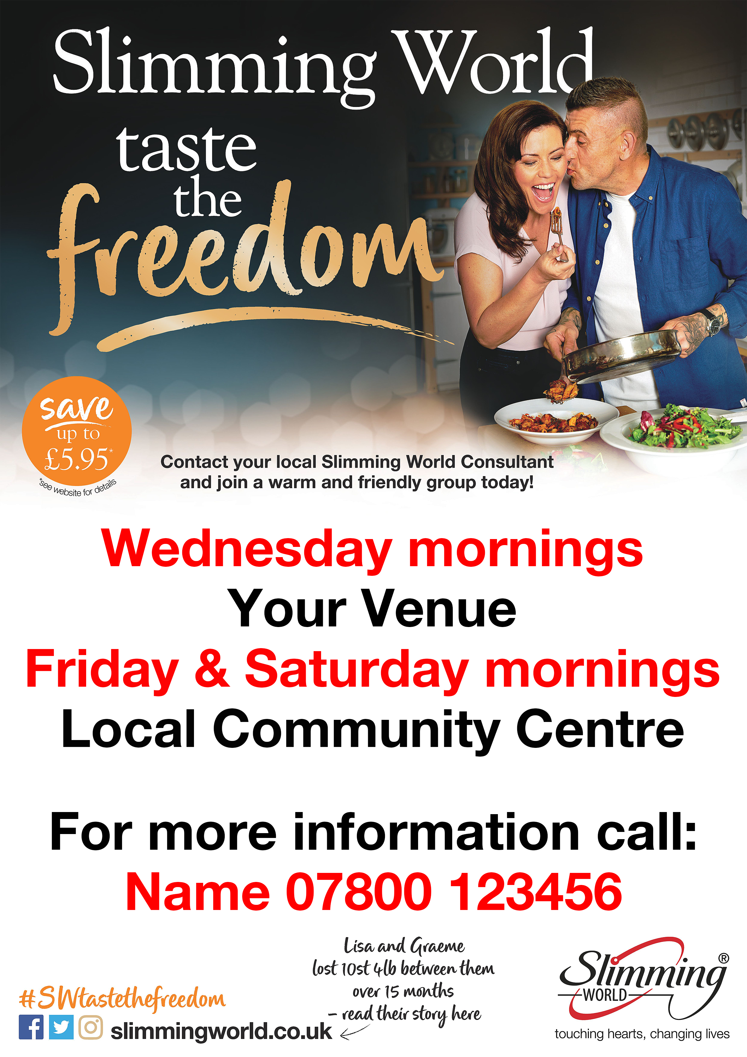 Slimming world A-frame