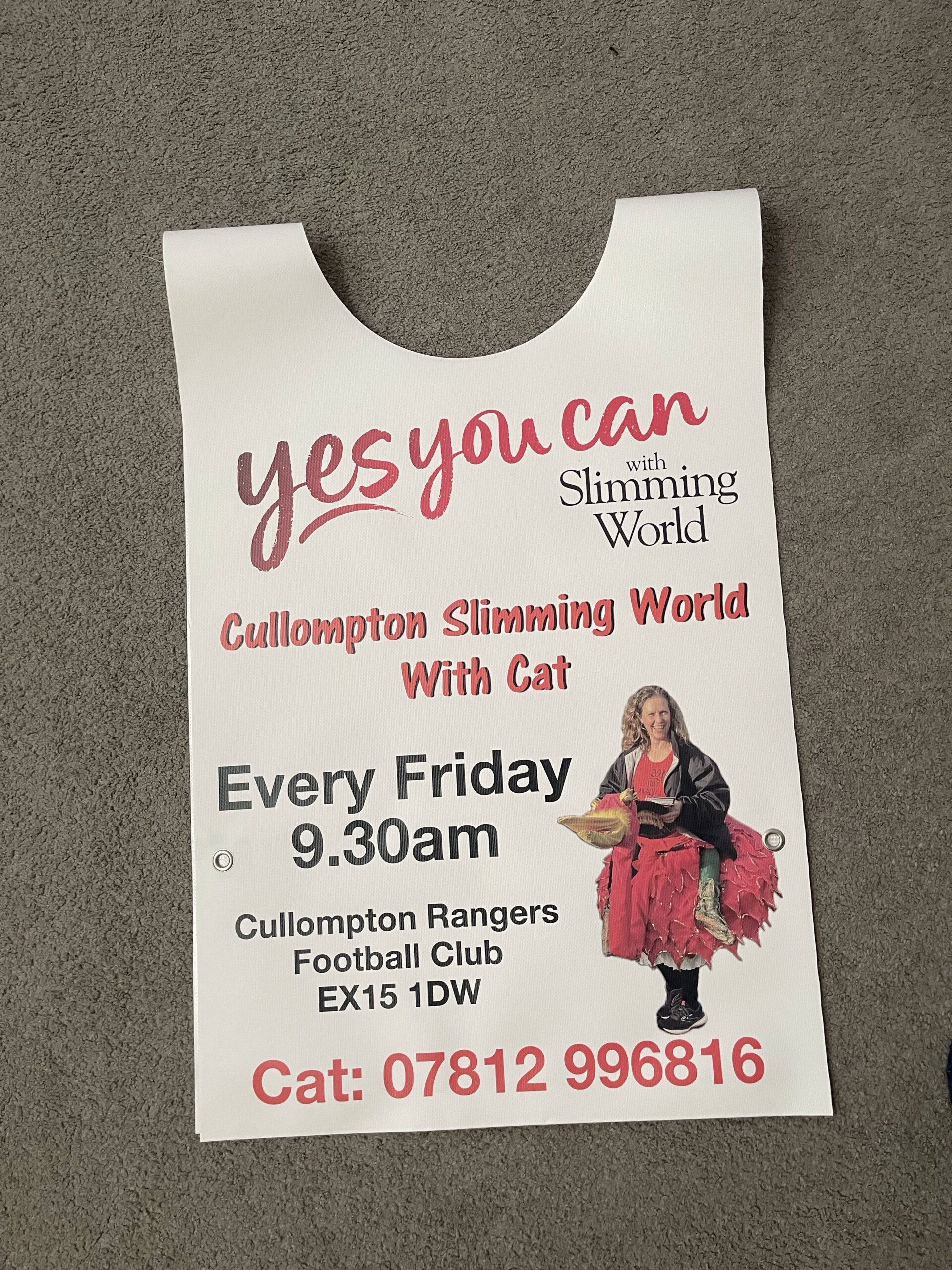 Slimming world walking banner