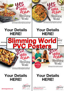 Slimming world signs and banners