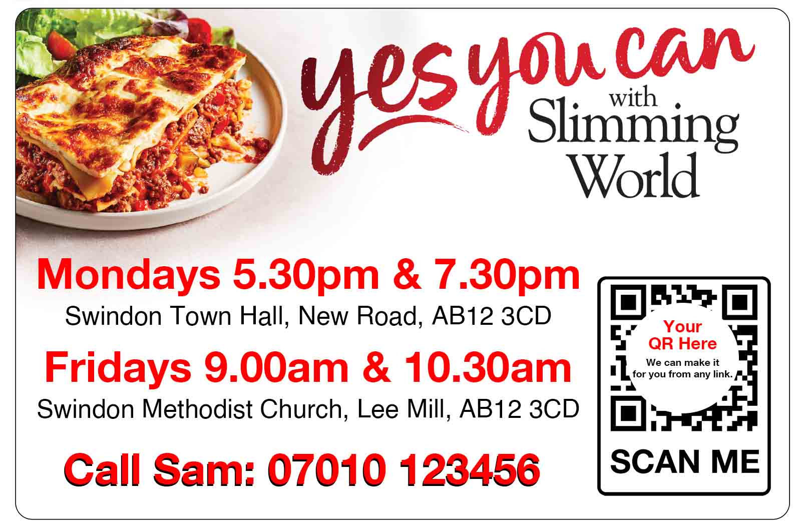 Slimming world magnets lasagne