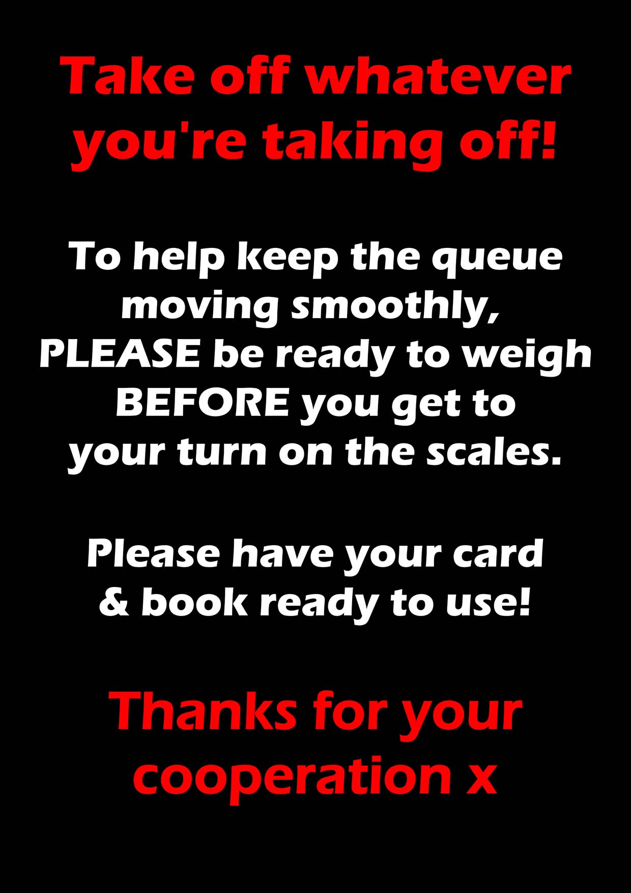 Help the queue