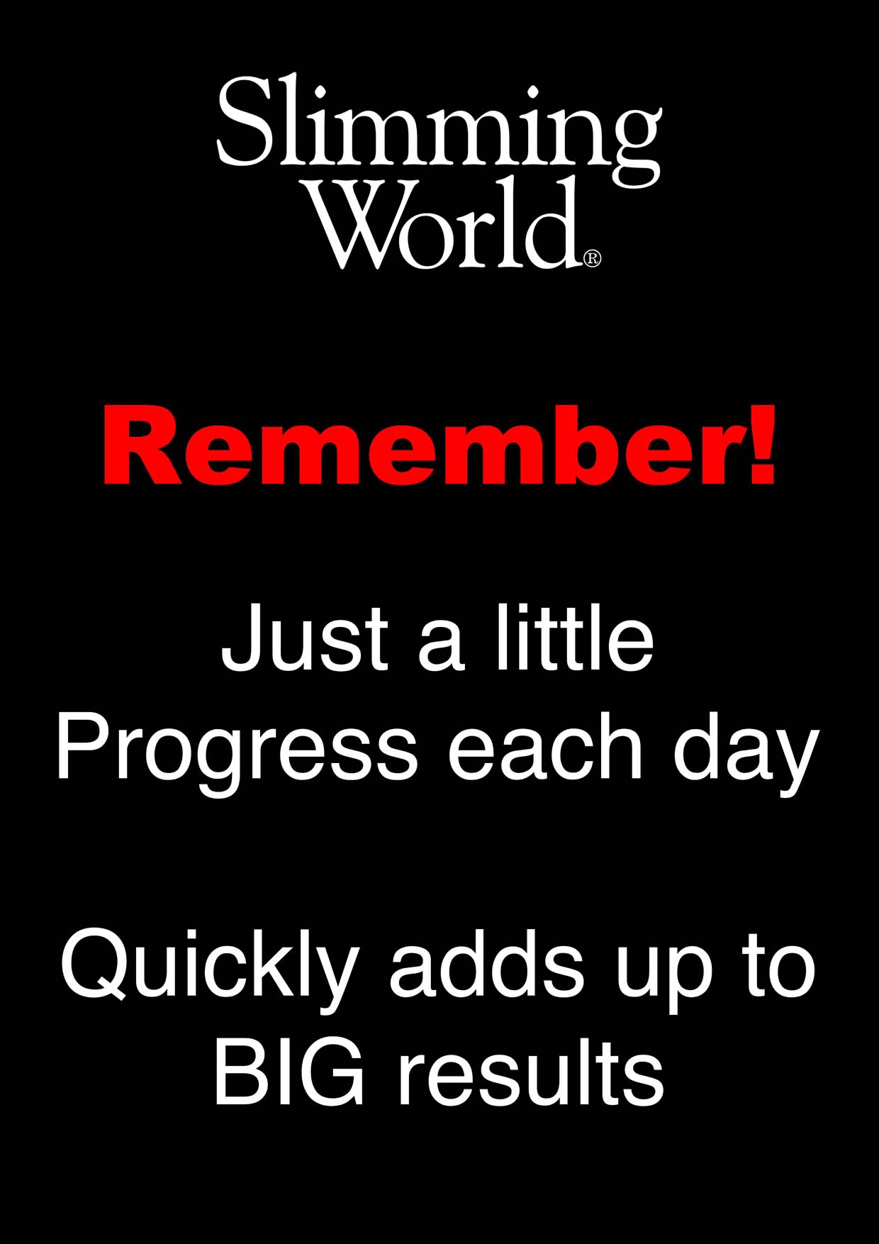 Little progress Big results