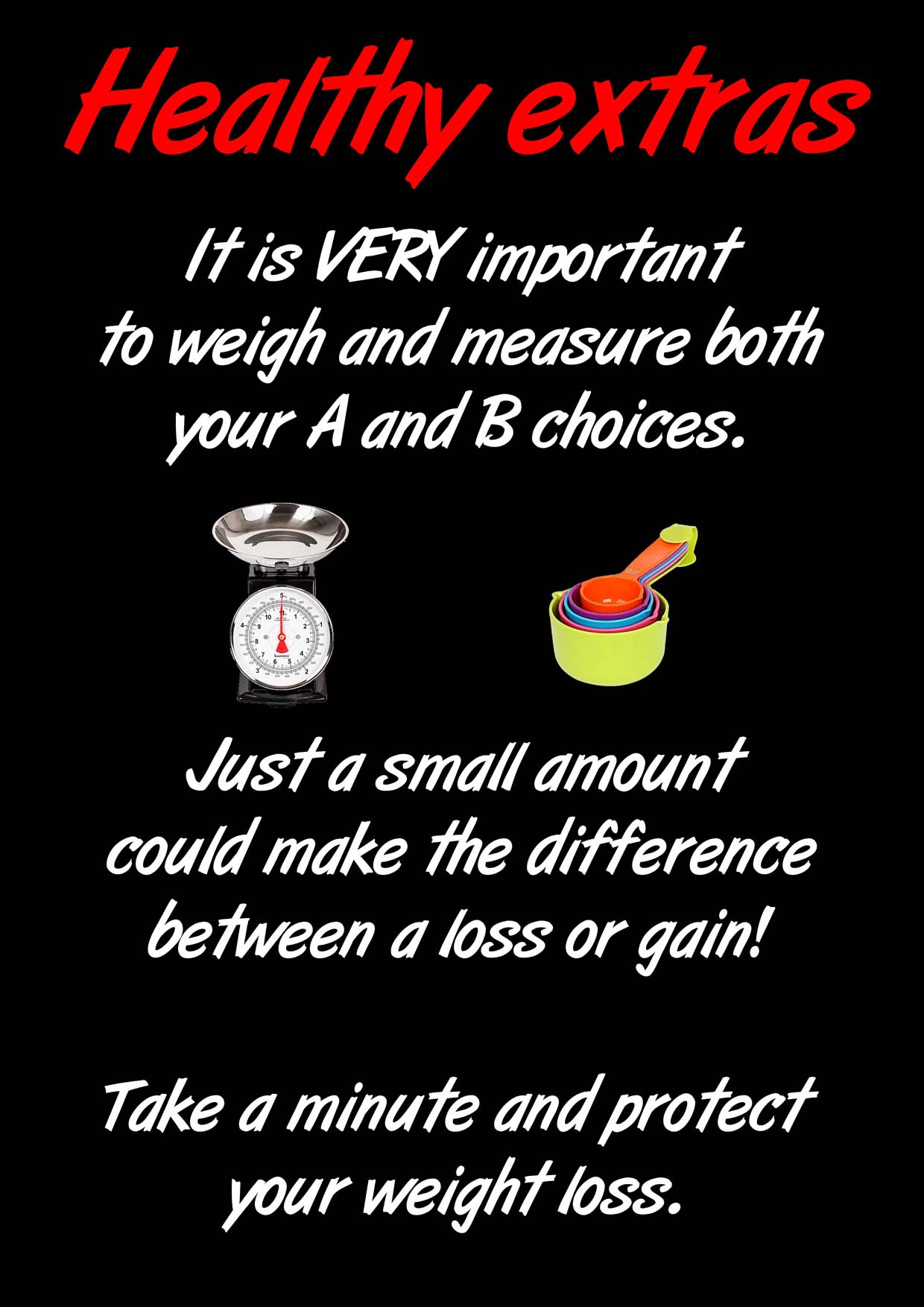 Healthy extras