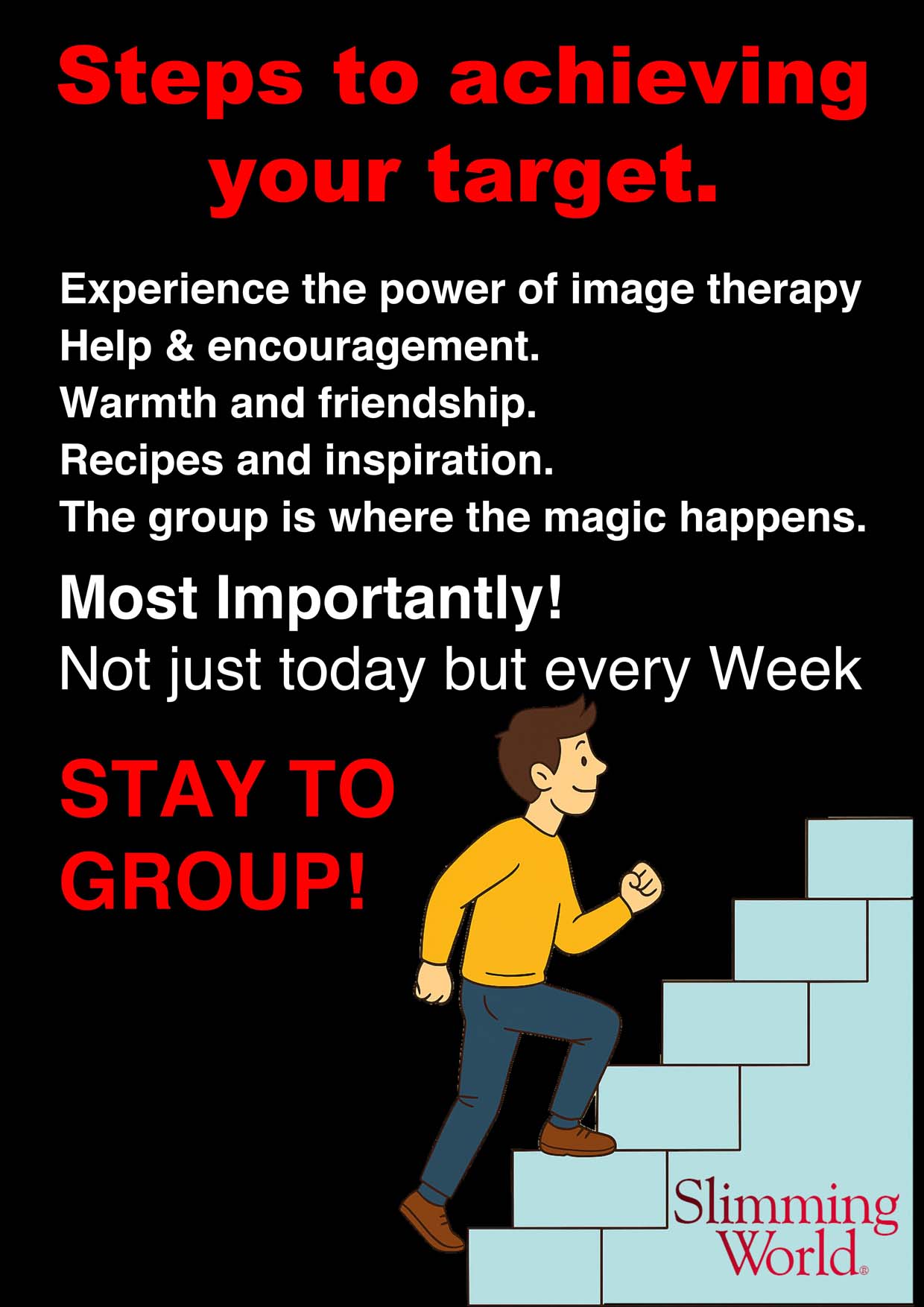 Steps to target